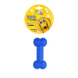 Fancy Pets Juguete Spiky para Cachorros - Alivio para Dentición, Material Ligero y Lavable, Colores Surtidos, 1 Pieza                                 