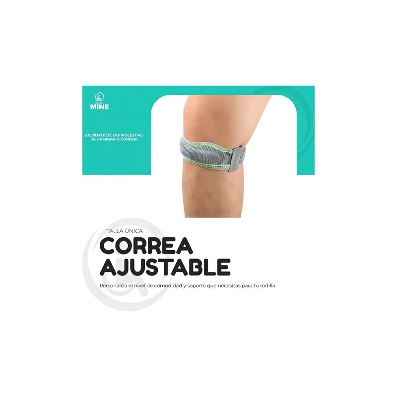 Banda Rotuliana Silicona Patelar Seven Mine Deportiva Neopreno