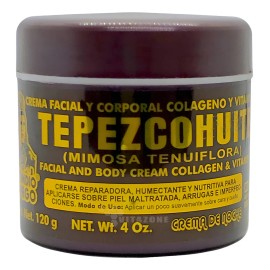 Del Indio Papago Crema 120 g con tepezcohuite, facial y corporal regenerante