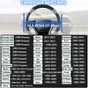 14.5-15'' Steering Wheel Cover for Chevy Silverado Colorado Equinox Trim