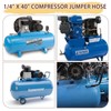1/4" x 40" Compressor Jumper Hose (1/4" NPT Connector x