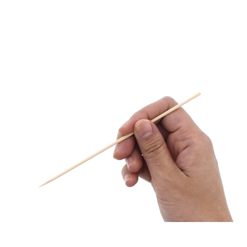 [Commercial Use] Round Bamboo Skewers, 5.9 inches (15 cm), 28.2