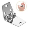 WOONEKY Heavy Duty Stainless Steel Grade Hinge for Boat Cabinet