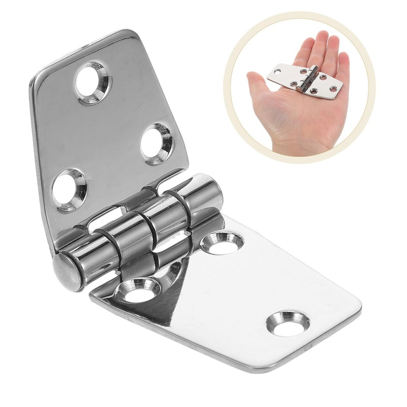 WOONEKY Heavy Duty Stainless Steel Grade Hinge for Boat Cabinet