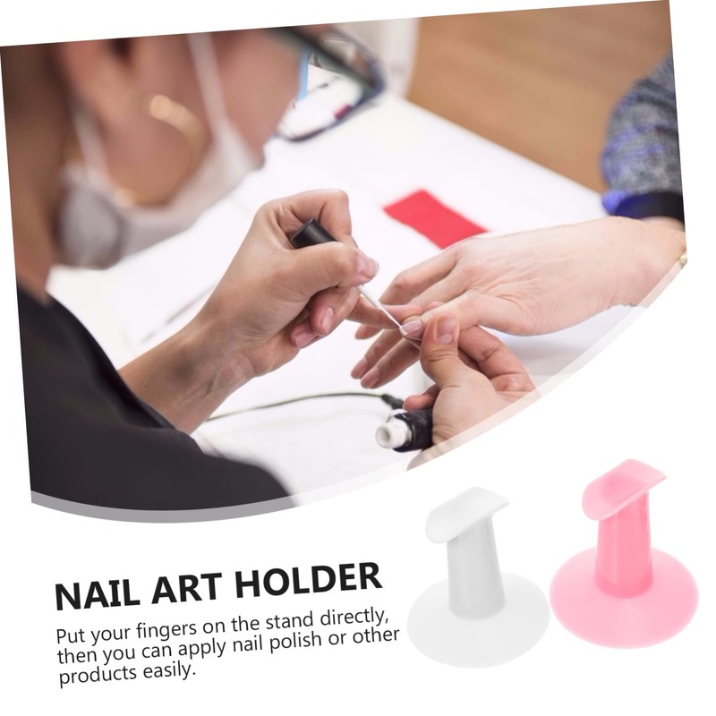 WOONEKY 1set Manicure Tools Finger Placement Device Nail Art Work