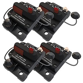 QTY4 VCB150 48VDC Boat Trolling Motor 150A Reset Fuse Circuit Breaker WEATHERPROOF