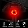 Smart Bike Tail Light Auto On/Off Rechargeable Ultra Bright IPX6