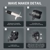Upettools 12680 GPH Wave Maker Aquarium Circulation Pump - 4-Head