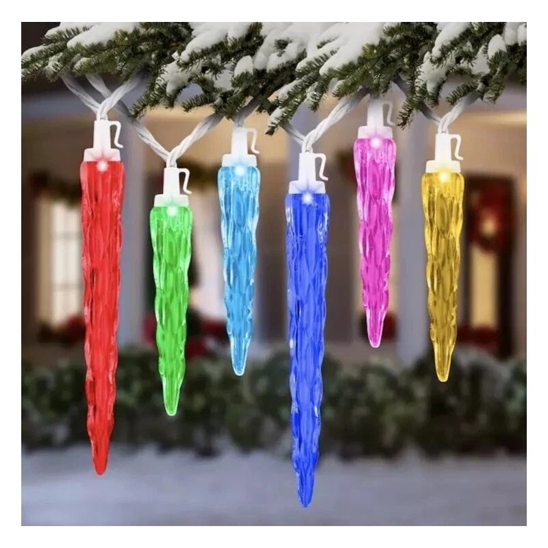 Gemmy Lightshow 24 Ct Color Motion Multicolor Deluxe LED Christmas