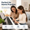 Silicone Piano Keyboard Note Labels for Beginners – Reusable Removable