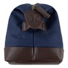 Hurley Men's Small Items Travel Dopp Kit, Midnight Navy/Side Snap