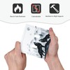 Spshian Decorative Light Switch Cover Plate Black White Ink Forest