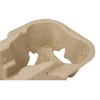 Karat C5001 Molded Fiber 2 Cup Holder for 8oz to