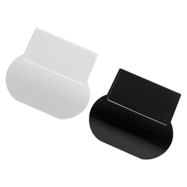 Healeved Bathroom Toilet Lid Handle Set of 6 White Black Innovative Lifter for Comfort Cleanliness