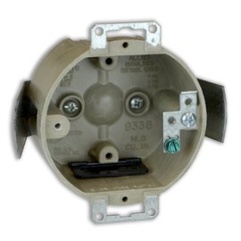 Allied Moulded H9338=ESGK 3-1/2-Inch Diameter Round Fiberglass Box