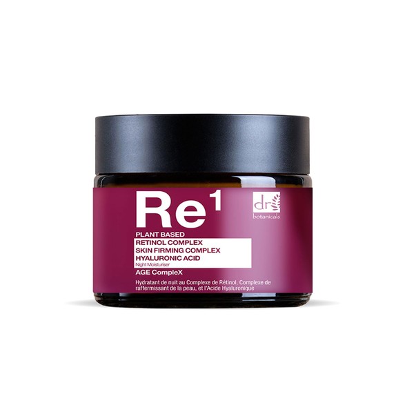 Dr BOTANICALS Anti-Aging Skin Firming Retinol Night Moisturiser with Hyaluronic