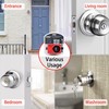RMXANL Door Lock Installation Kit Including Hole Saws Door Jig