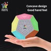 YuXin Teraminx Stickerless 7x7 Dadecahedyon Cube12 Sided Cube Puzzle Gigaminx
