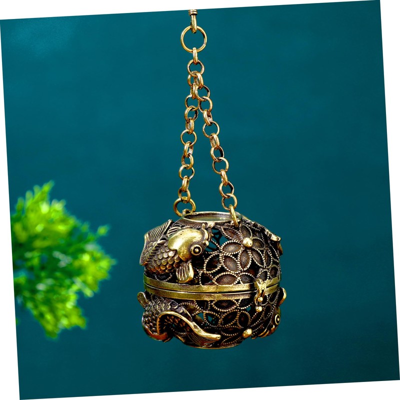 VINTORKY Aromatherapy Ball Pendant Hanging Incense Burner Home Decoration Incense