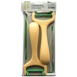 Solingen 0250 Asparagus Peeler in SB Pack of 2 White Vegetable, Fruit and Asparagus Peeler