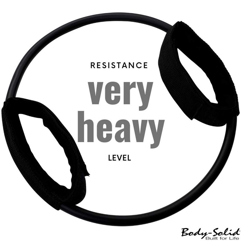 Body-Solid Tools (BSTART5) Knöchelmanschetten, elastische Bänder für Workout, leichter Widerstandsschlauch