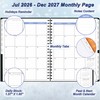 Monthly Planner 2026-2027 (7.6'' x 9.6''), from Jul 2026-Dec 2027,