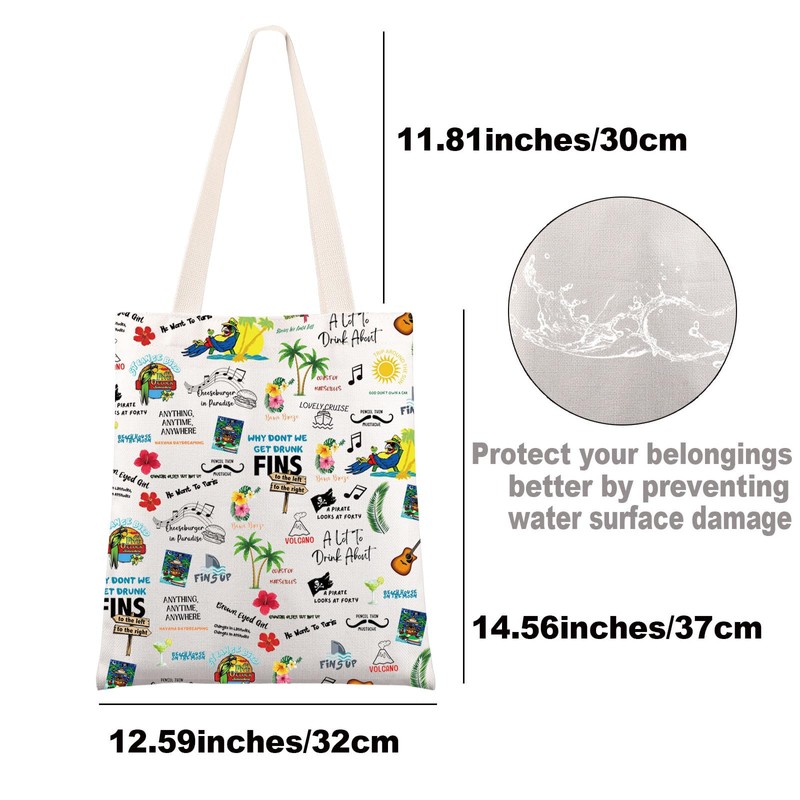 JNIAP Music Lyrics Makeup Bag Singer Album Inspired Gifts Singer