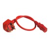 The Calibration Centre 0.5M IEC Red Low Resistance Test Lead