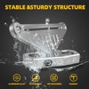 NKCELL POWER JK A-Pillar Windshield Hinge Mounting Dual Light Brackets