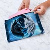 CafePress Two Majestic Wolf Heads Large Zipper Toiletry Pouch, 12.5"