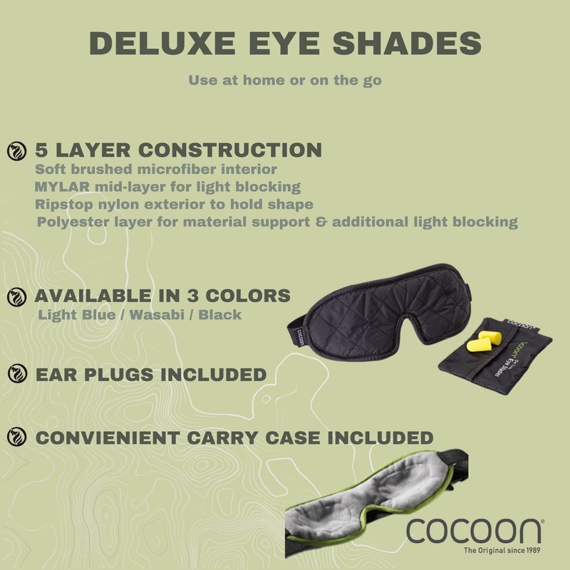 Cocoon Schlafbrille Eye Shades de Luxe