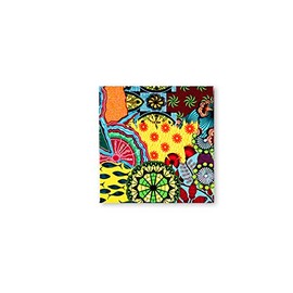 Excelsa Africa Trivet Ceramic Dolomite and Cork, 15 x 15 cm