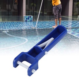 2Pcs V Head Handle, Blue Swimming Pool V Shape Clip Brush Head Handle Replacement Pool Accessories