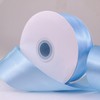 UOUYOO 1 1/2 Inch Sky Blue Satin Ribbon 50 Yards
