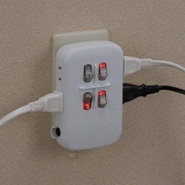 LED Individual Switch with Energy Saving Tap 4 1pc [HS – a1759 W]
