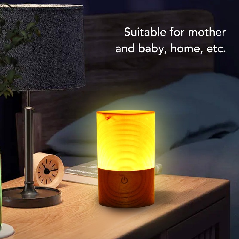 Nursery Night Light 3 Speed Adjustment Touch Switch Large Capacity