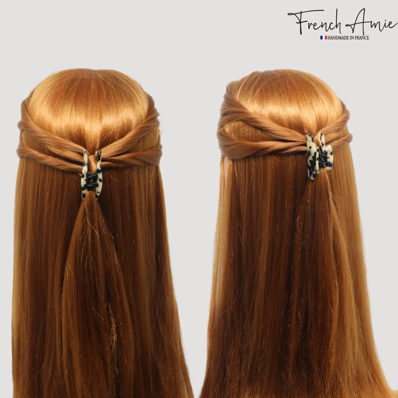 French Amie Chic - Pinza para el pelo hecha a