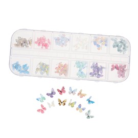 Baluue Butterfly Nail Decors Creative Nail Art Adornments for Manicure Unique Design Material and Fashion Enthusiasts