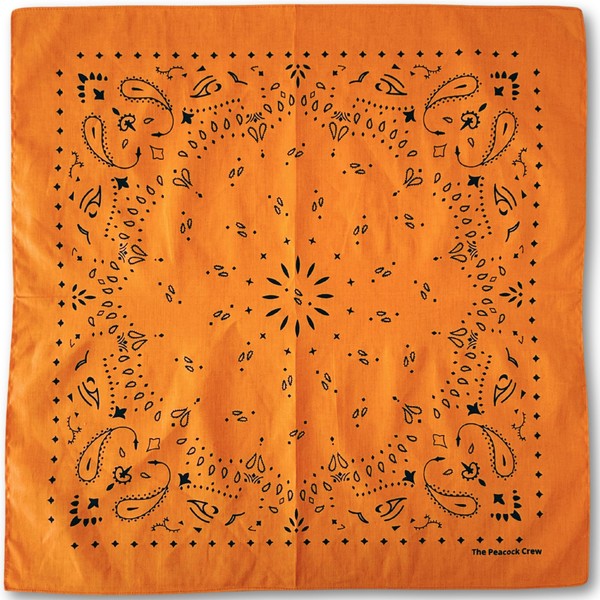 The Peacock Crew Desert Sun Bandana in Premium Soft Cotton