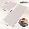 Kitchen Mats for Floor, 2PCS Kitchen Rugs, Cushioned Anti-Fatigue Waterproof