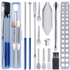 Capsule Filling Machine Kit – Pill Filler Tray Tools for