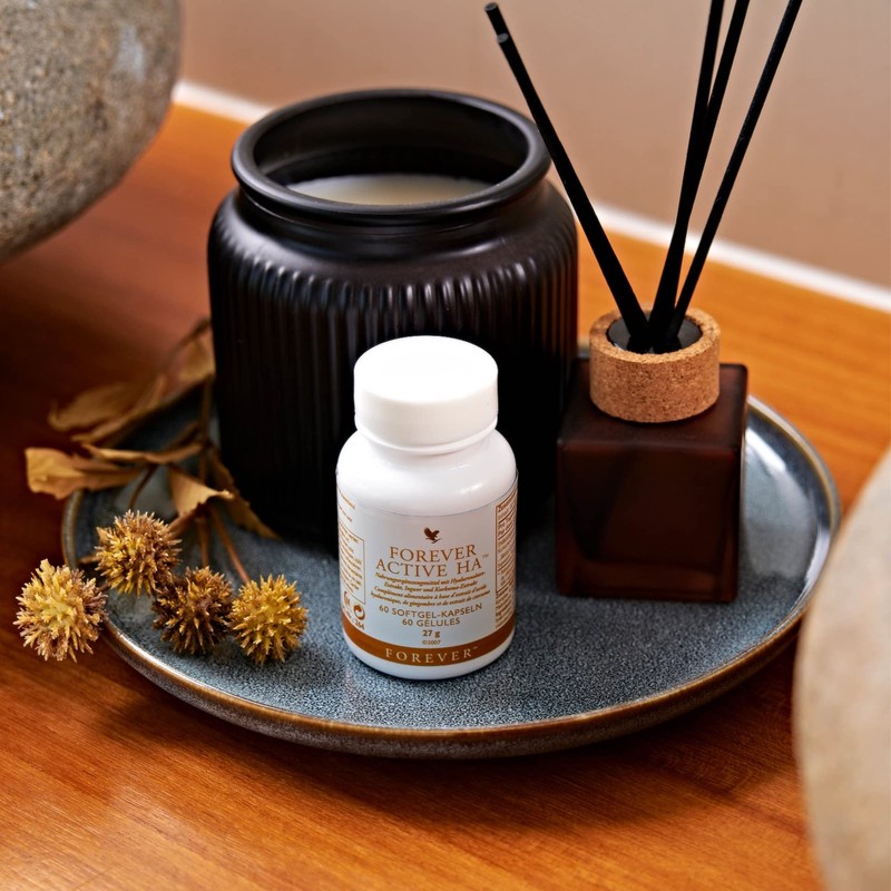 Forever Active HA Hyaluronic Acid Extract Ginger Turmeric Extract 60