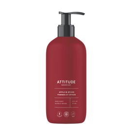 ATTITUDE Hand Soap, Plant and Mineral-Based Ingredients, Vegan and Cruelty-free Personal Care Products, Limited Edition Fall 2022, Apple & Spices, 473 mL