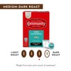 Community Coffee 100% Colombian, 18 Count, Medium-Dark Roast, Single Serve