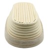 2 PCS 10 inch Oval Long Banneton Brotform Bread Dough