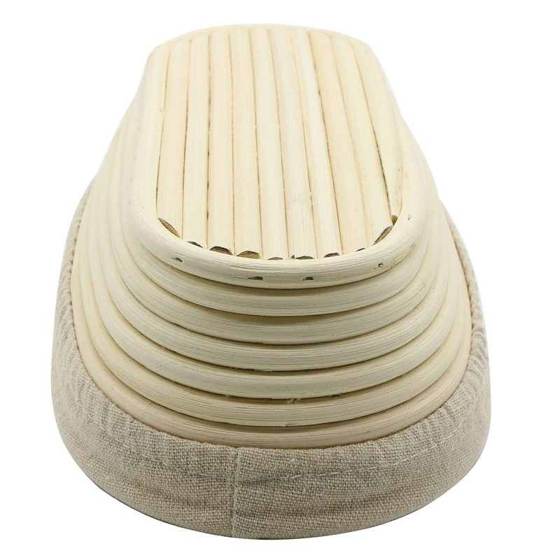 2 PCS 10 inch Oval Long Banneton Brotform Bread Dough