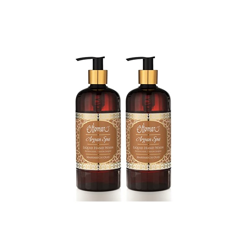 Ottoman Argan Spa Marrakech Oud Liquid Soap Pack of 2