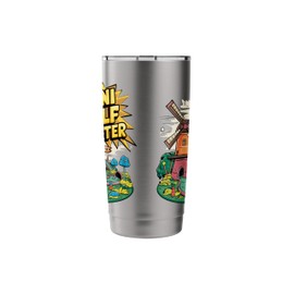Mini Golf Minigolf Minigolfer Golfer for a Mini golfer Stainless Steel Insulated Tumbler