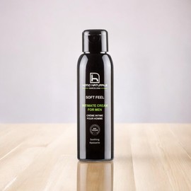 Homo Naturals Soft Feel - Intimcreme für Männer - Tägliche Hydratation und Schutz für die männliche Intimbereich - Mit Aloe Vera, Calendula und Hamamelis - Intimpflege für Männer, vegan und ökologisch