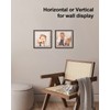 Egofine 8x8 Floating Frames Set of 2, Double Plexiglass Picture